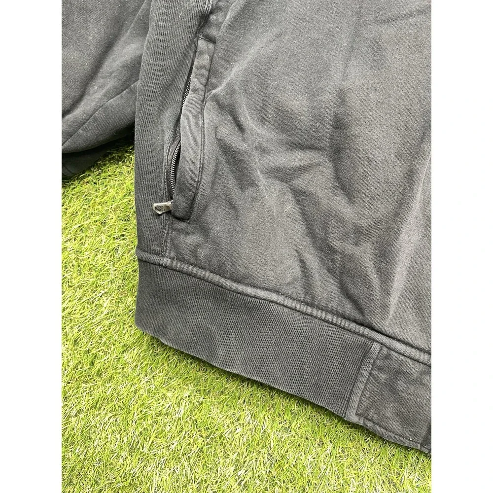 Polo Ralph Lauren Full Zip Sweatshirt Mens 3XLT Black Mock Neck Track Jacket